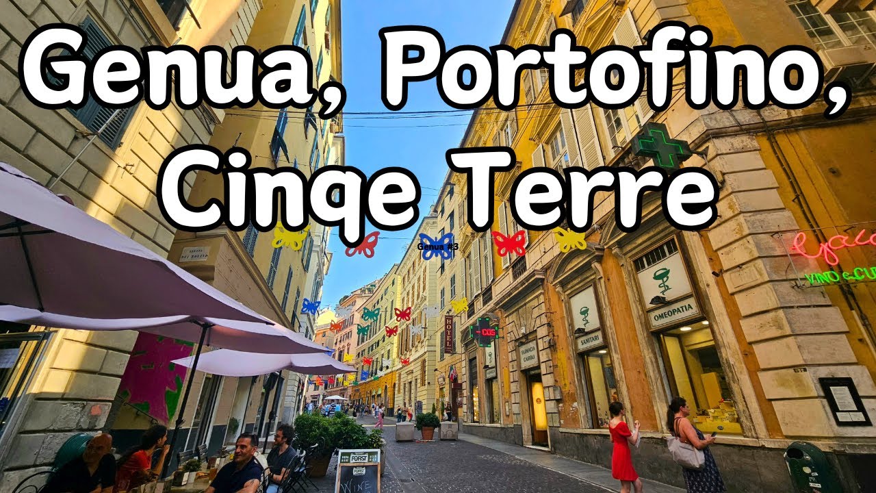 Genua, Portofino, Cinqe Terre-co warto zobaczyć co ciekawego zjeść. 