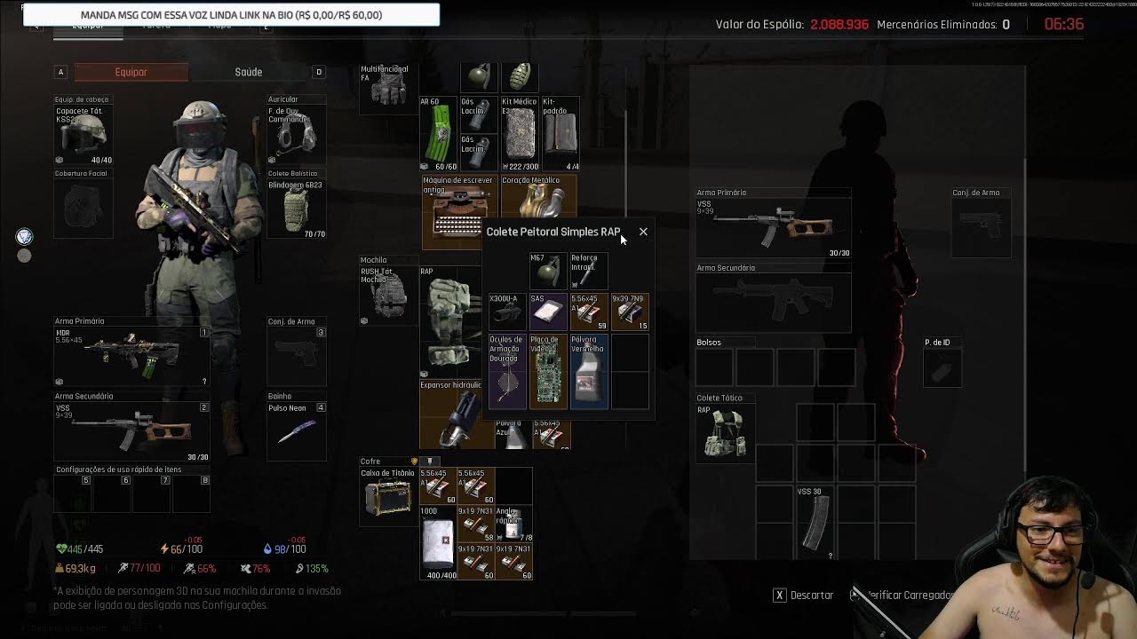 🌟 BORA DE S4 FAZENDO AS MISSÕES 🌟ARENA BREAKOUT INFINITE !setup !donate !discord !setup !donate