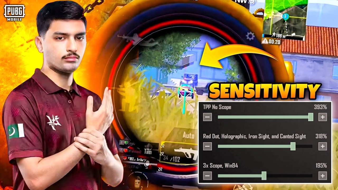 IQ PUBG 🤯 99% Accuracy Close Range Master 🎯Best Sensitivity Settings 2026| 5 Finger Control 