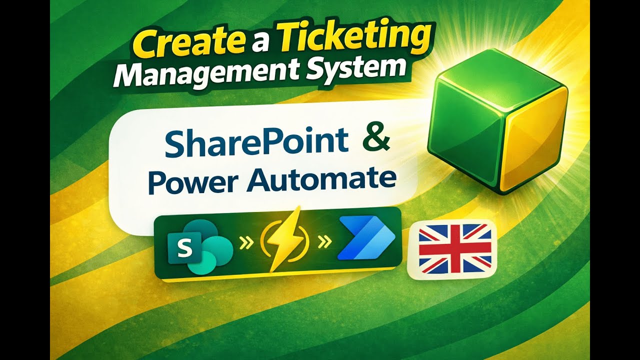 [EN] Create a ticketing management sysem with SharePoint and Power Automate (Part 2)