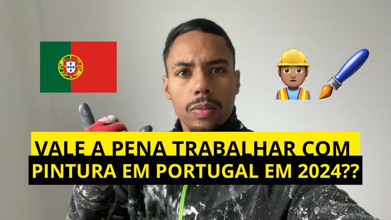 TRABALHO DE PINTURA EM PORTUGAL | 🇵🇹