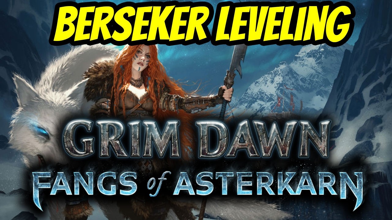 Grim Dawn: Fangs of Asterkarn - [Wereraven -- Berserker/Nightblade]