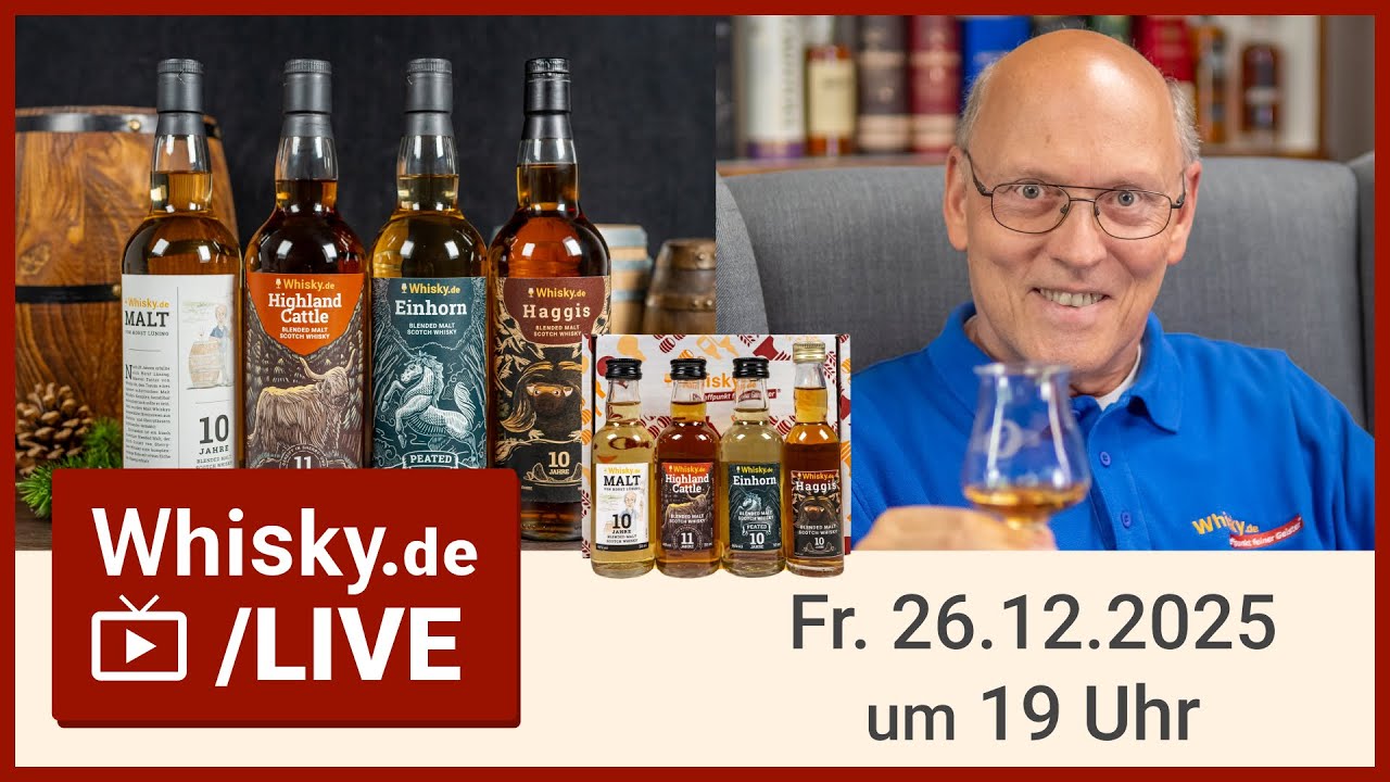 Whisky.de Einsteiger Live Tasting 2025