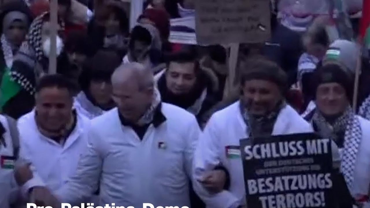 Pro-Pal&auml;stina-Demo in Berlin