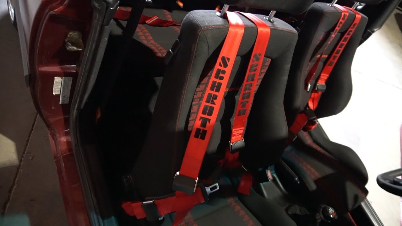 VW GOLF 3 SCHROTH GURTE EINBAUEN / BEFESTIGEN / TUTORIAL