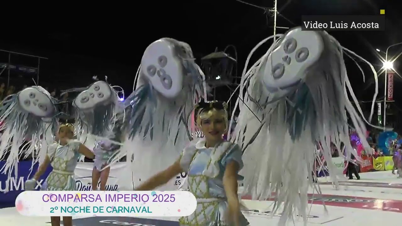 Comparsa Imperio 2025 - Segunda noche del carnaval de Concordia - El mas pasional del país