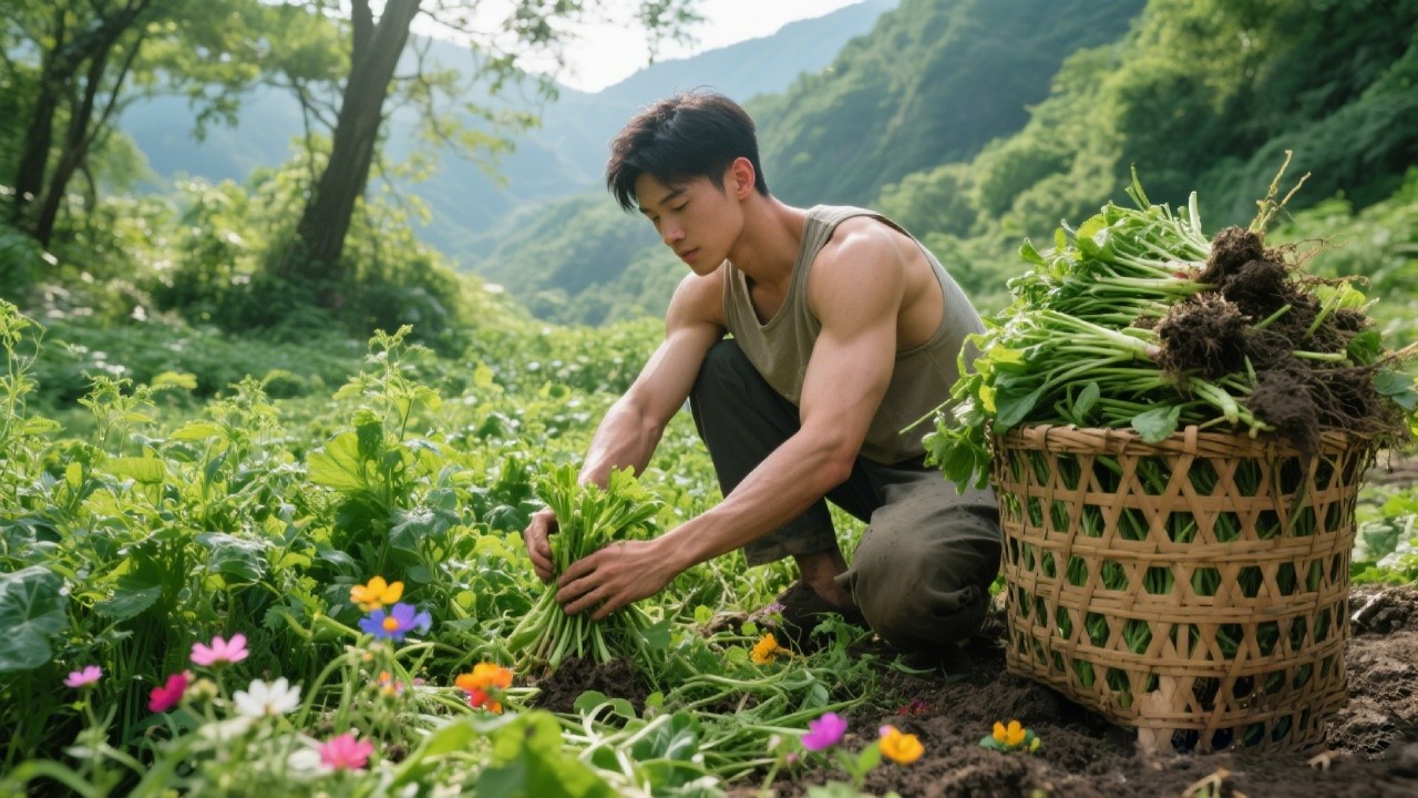 A Spring-Exclusive Taste of the Wild: A Feast of Wild Vegetables