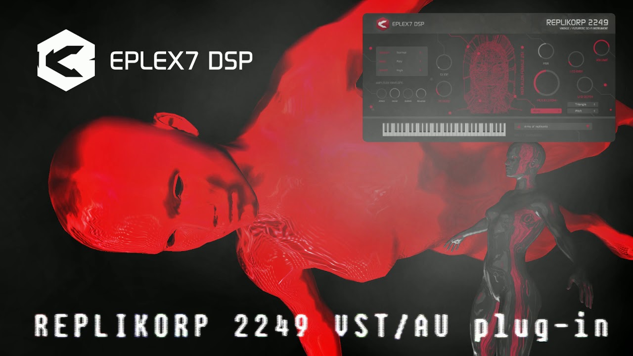 VSTi / AU plug-in retro futuristic instrument for science fiction, sci-fi, experimental, film music