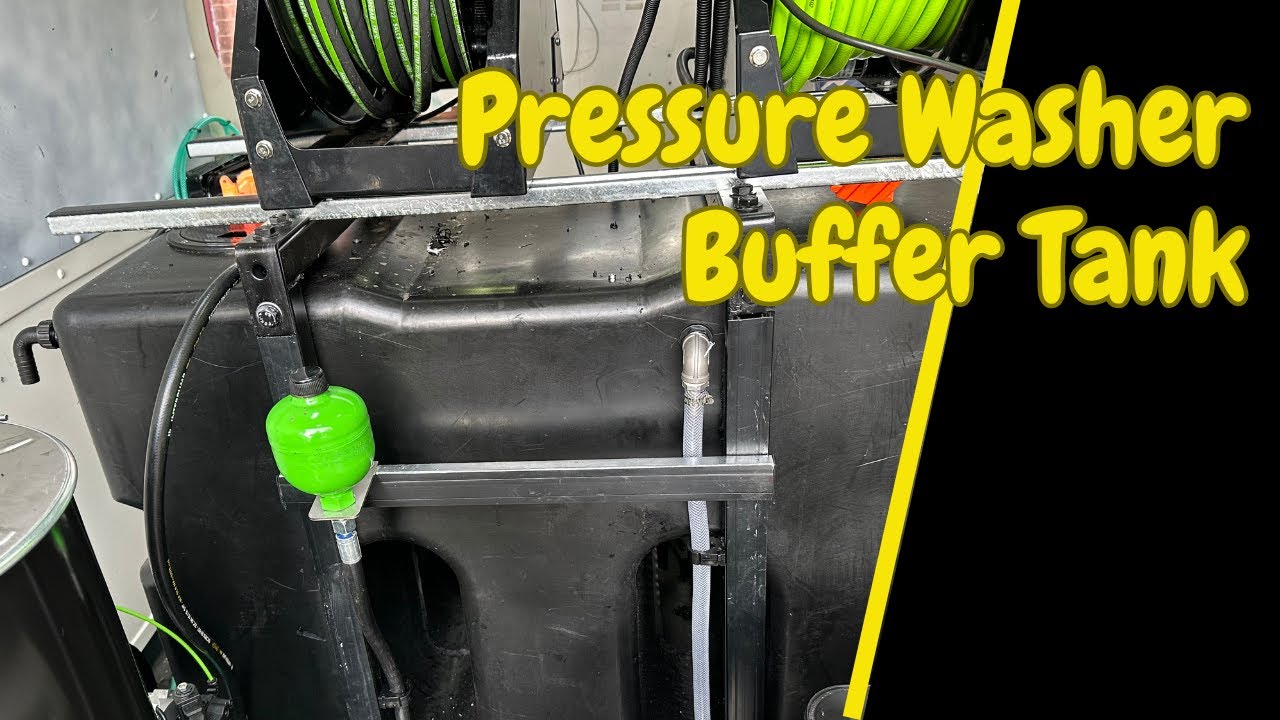Setting up a Pressure Washer Buffer Tank  Eps 9 Ultimate Exterior Cleaning Van Build