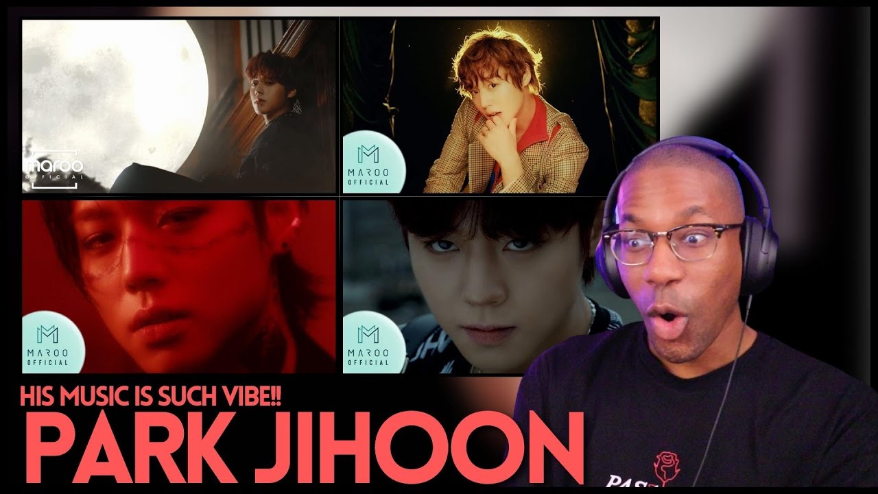 PARK JIHOON | 'L.O.V.E', 'Gallery', 'Nitro', 'Blank Effect' MV REACTION | His music is such a vibe!!