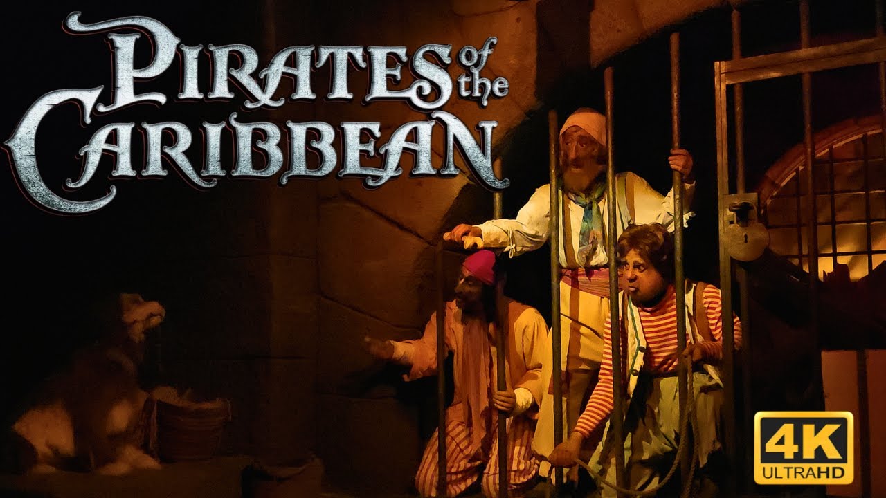 🏴‍☠️ Pirates of the Caribbean On-Ride POV | Magic Kingdom Walt Disney World | 4K