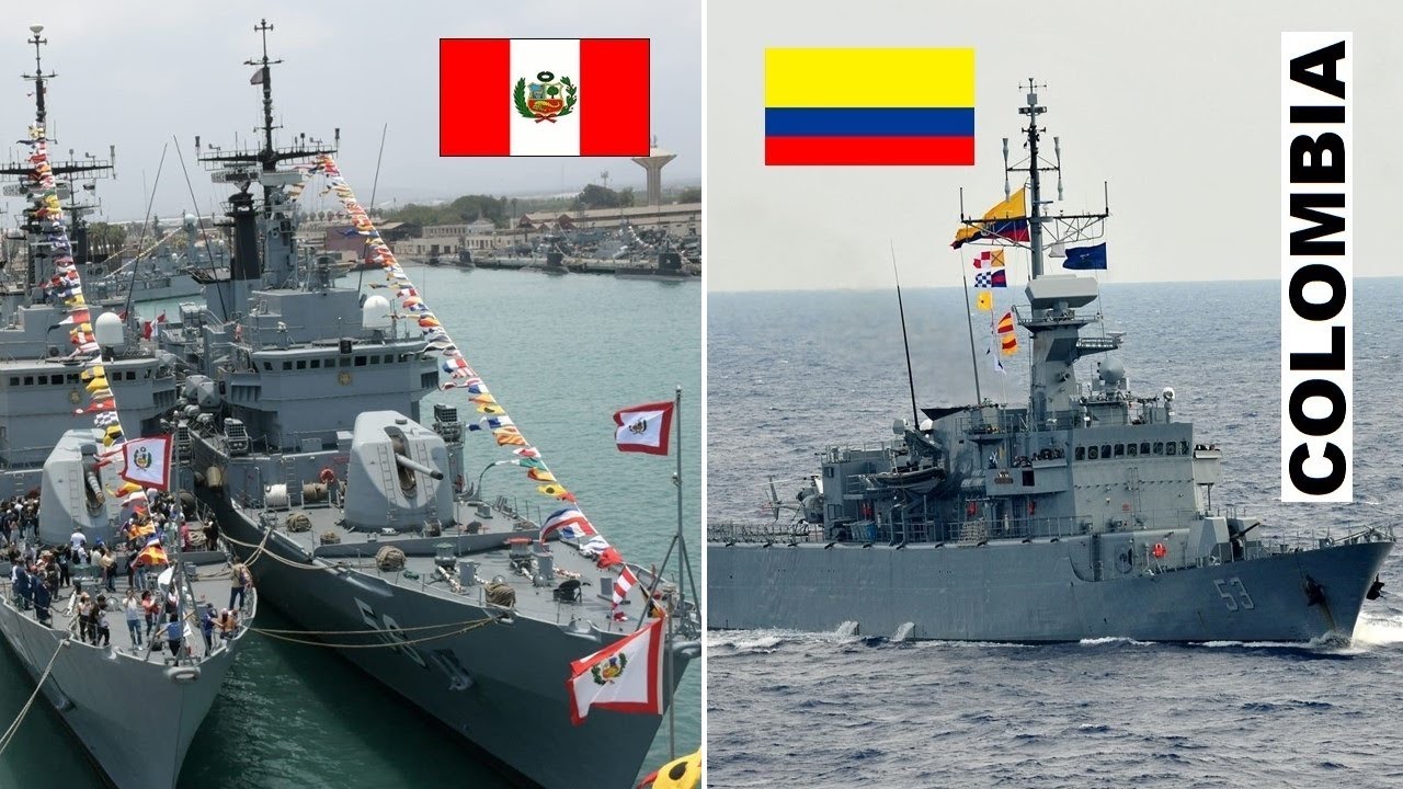 Buques de Guerra Peruanos vs Buques de Guerra Colombianos ¿Cuáles son los Mejores?