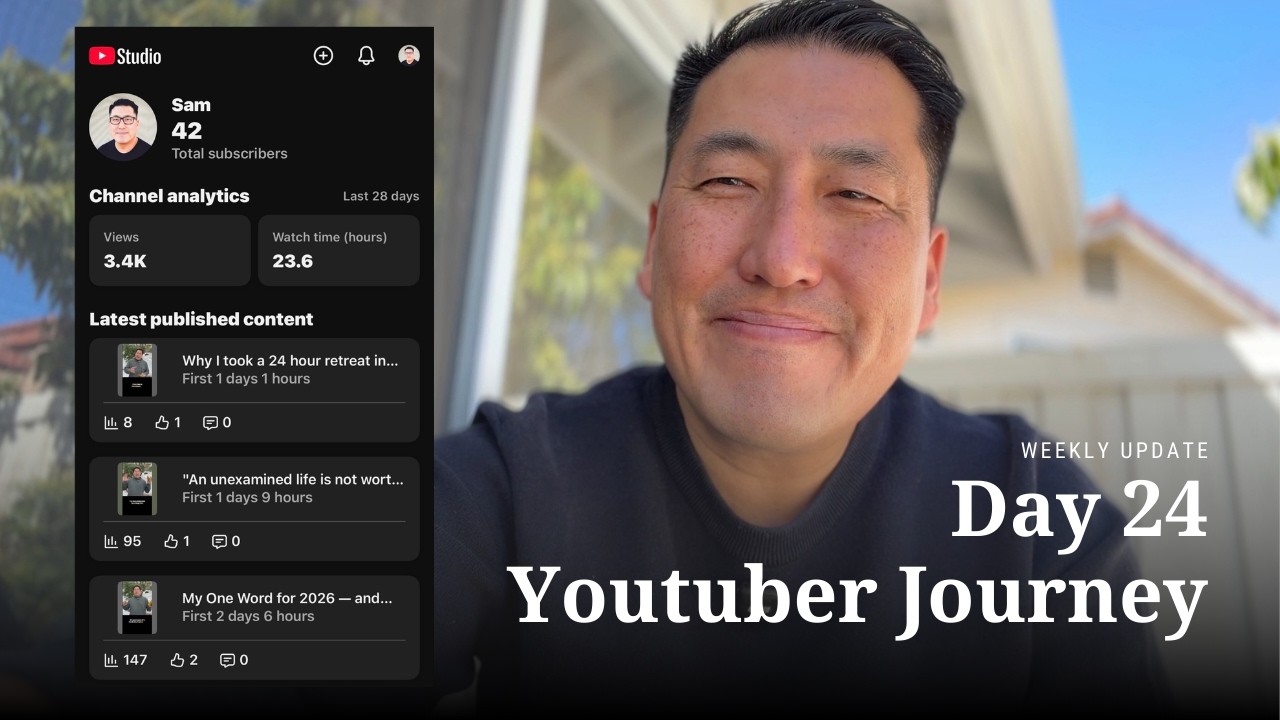 Day 24 - YouTube Shorts in 7 Days Beat 3 Weeks of Long Form