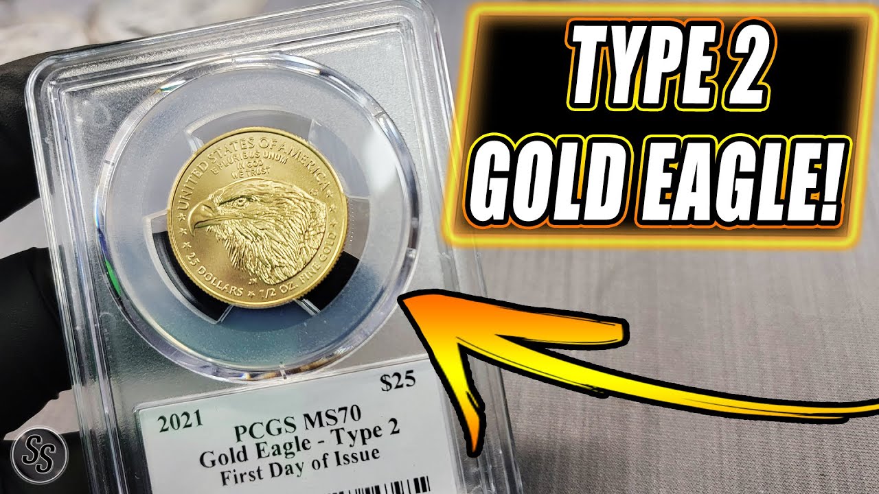 Type 2 Gold Eagle in Hand - My Thoughts on the New Design!