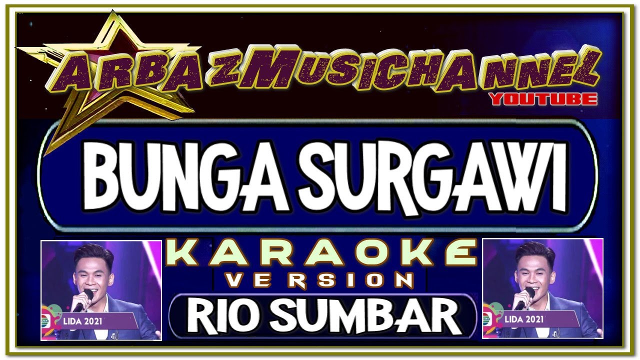 Karaoke Dangdut - Bunga Surgawi - Rio (Sumbar)