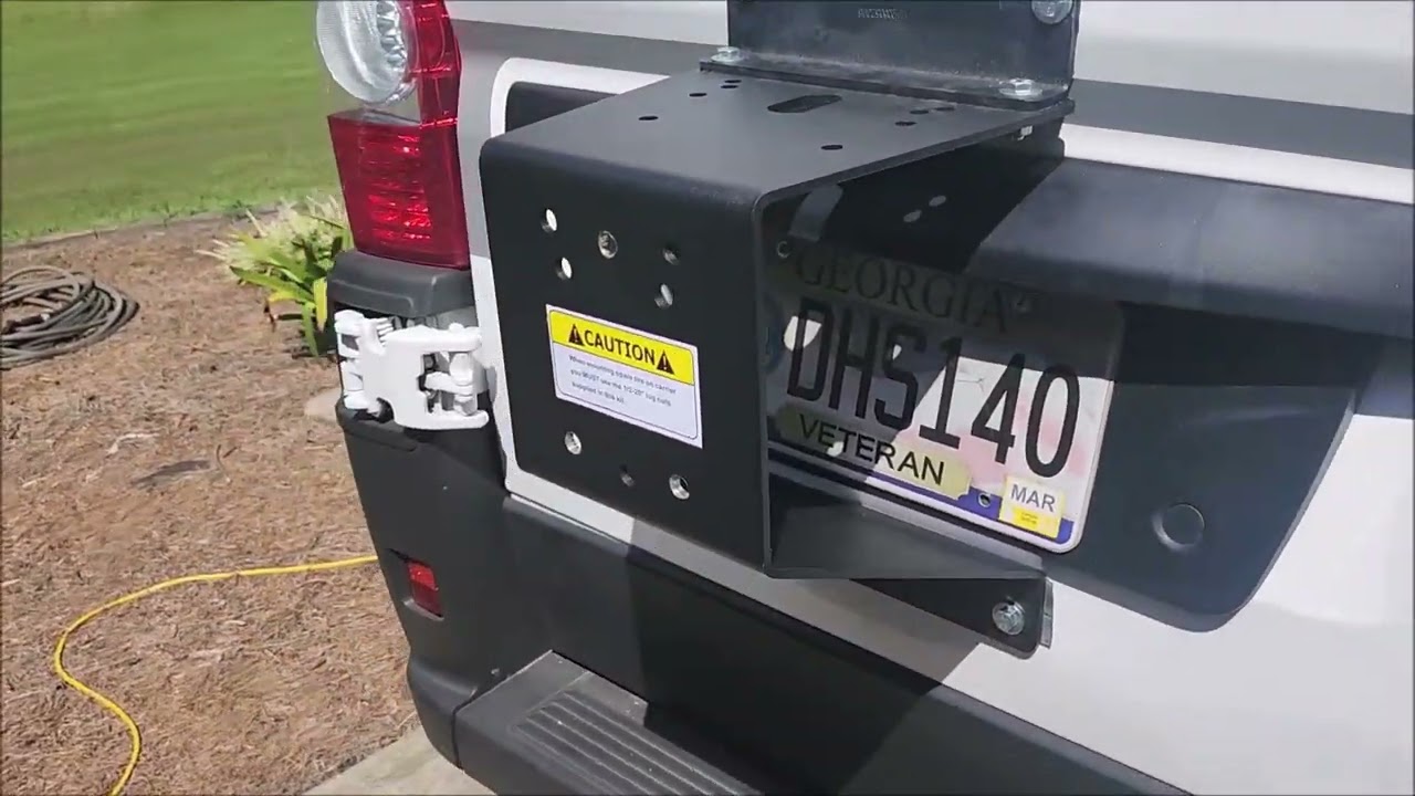 Winnebago Solis Spare Tire Mount