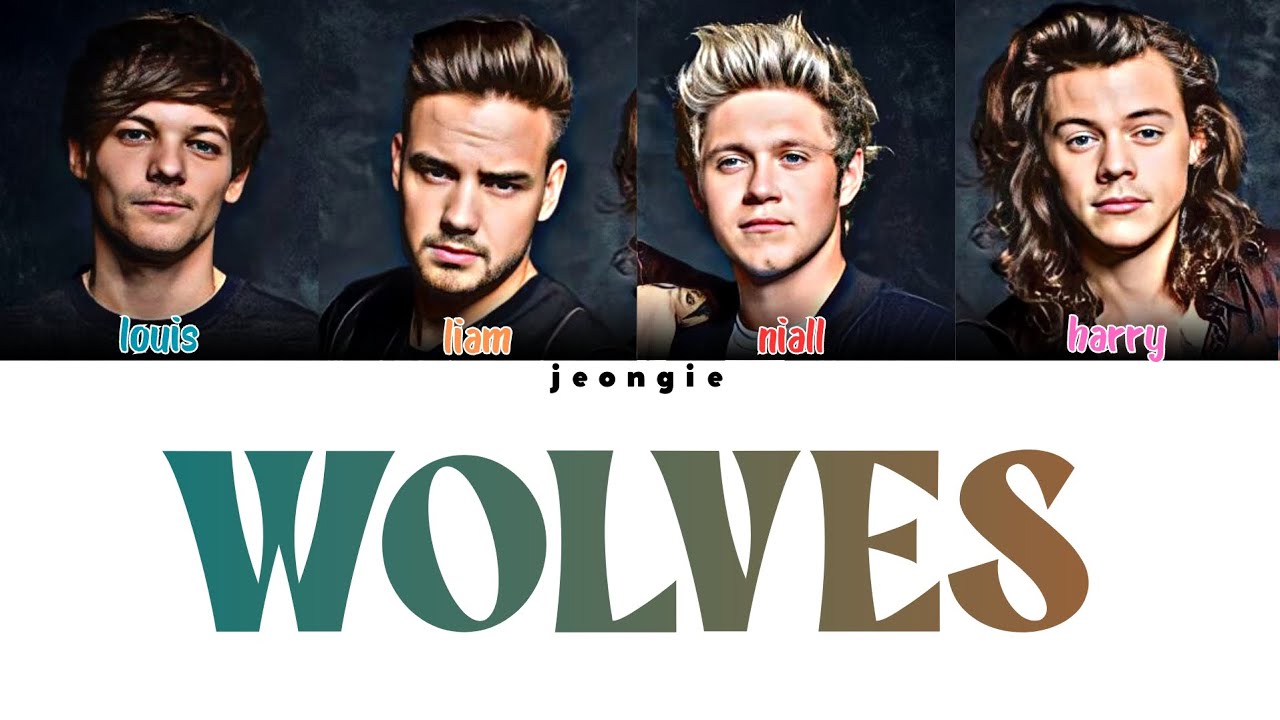One Direction - Wolves (Color Coded - Lyric)