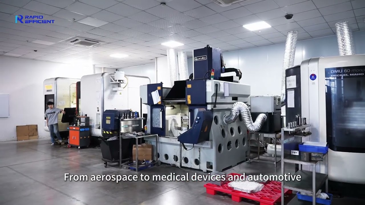 Rapidefficient&rsquo;s 5-Axis CNC Powerhouse: Precision Products Unveiled
