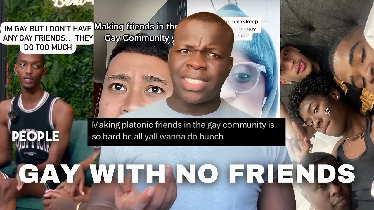 why is it so hard for the gays to make friends? | DyQuell Dontae