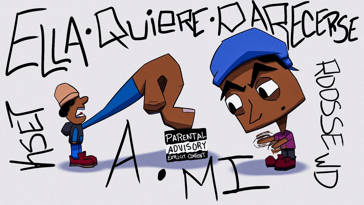 ELLA QUIERE PARECERSE A MÍ - KSET ft. @roosse_wd (Vídeo Lyric)​