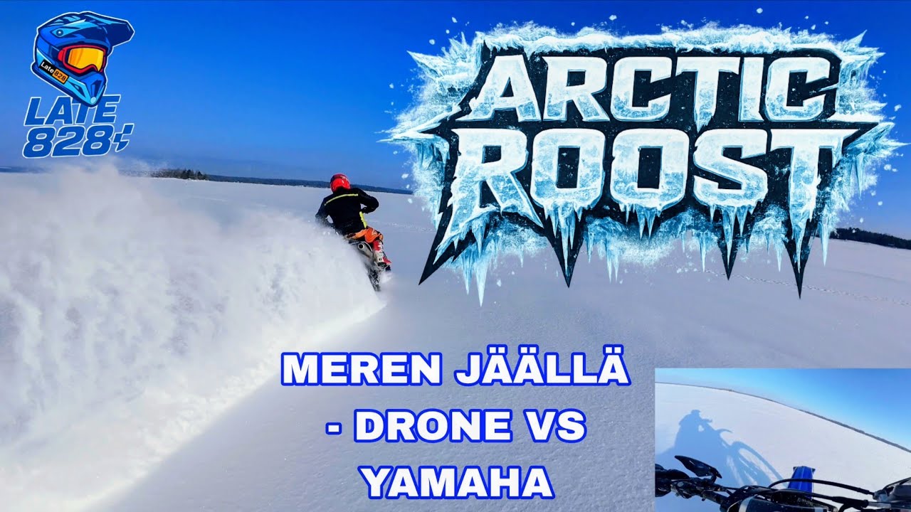 ARCTIC ROOST - Meren jäällä drone perässä