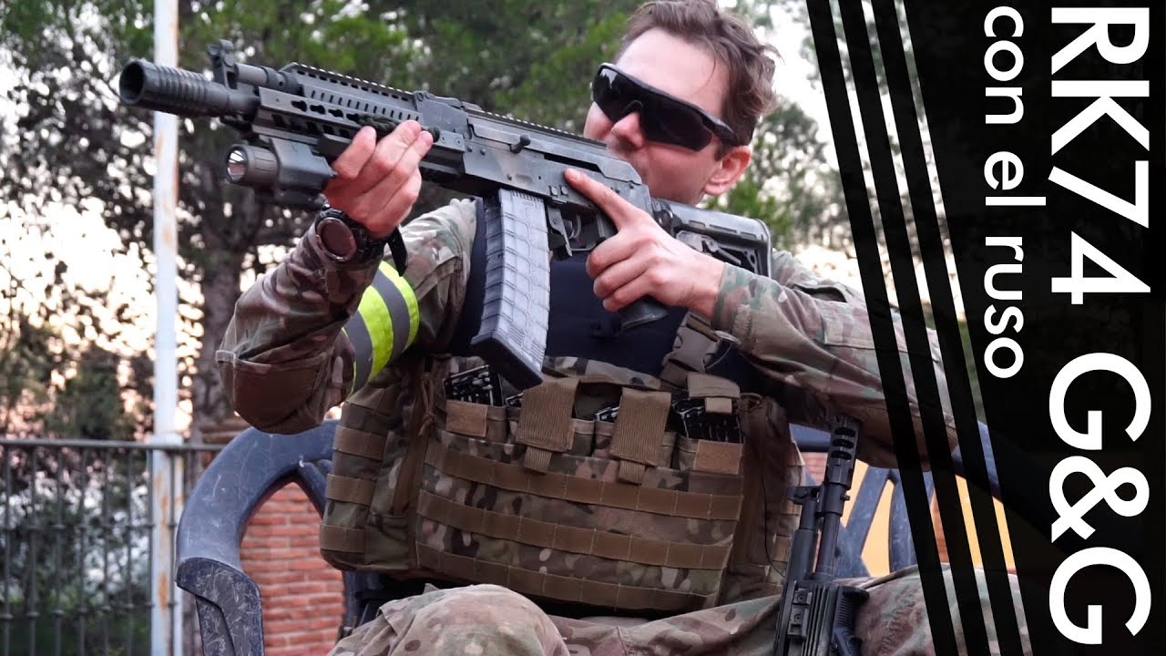 &iquest;QU&Eacute; NOS PARECE EL RK74-E DE G&G? (ft. RANDOMESPOCO)  | Capsule Airsoft Espa&ntilde;a