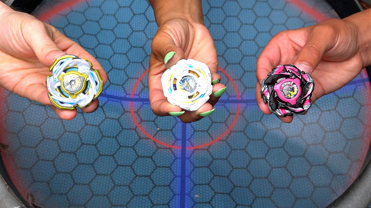 NEW GLORY VALKYRIE vs BAHAMUT BLITZ vs VALKYRIE VOLT Beyblade X Battles