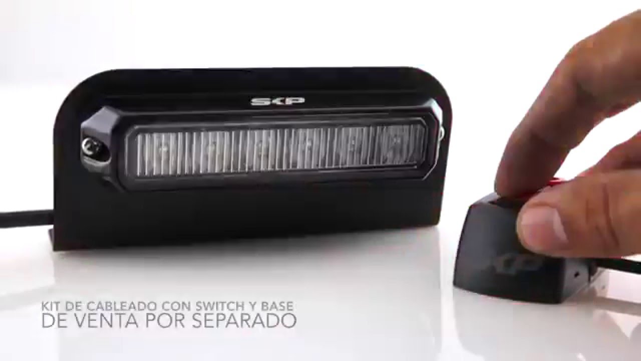 Estrobo SKP ALL TERRAIN para tu RZR, MAVERICK, JEEP, AMBULANCIA o POLICIA.  - www.SKP.mx