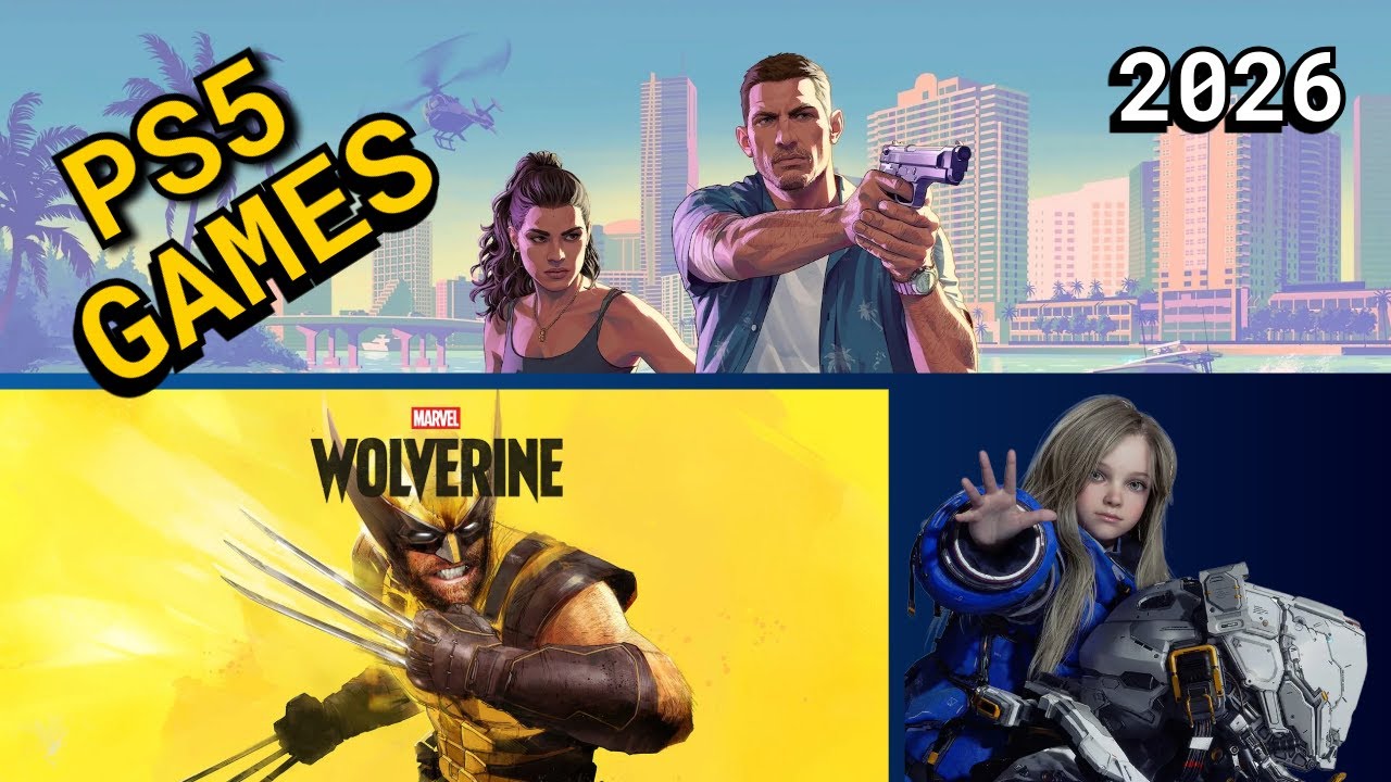 Top 20 Upcoming PS5 Games of 2026 🔥 | GTA 6, Wolverine, Resident Evil & More