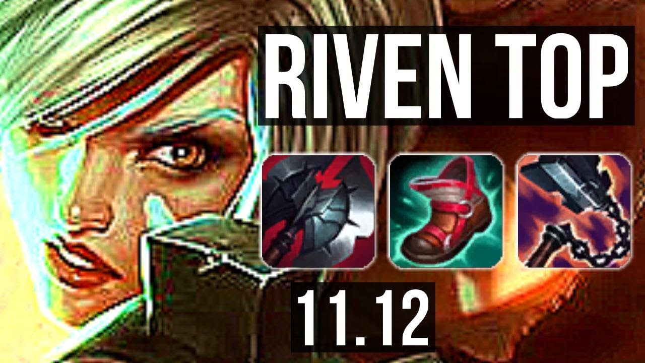 RIVEN vs VOLIBEAR (TOP) | 10/0/4, 6 solo kills, Legendary, 1.4M mastery | BR Master | v11.12