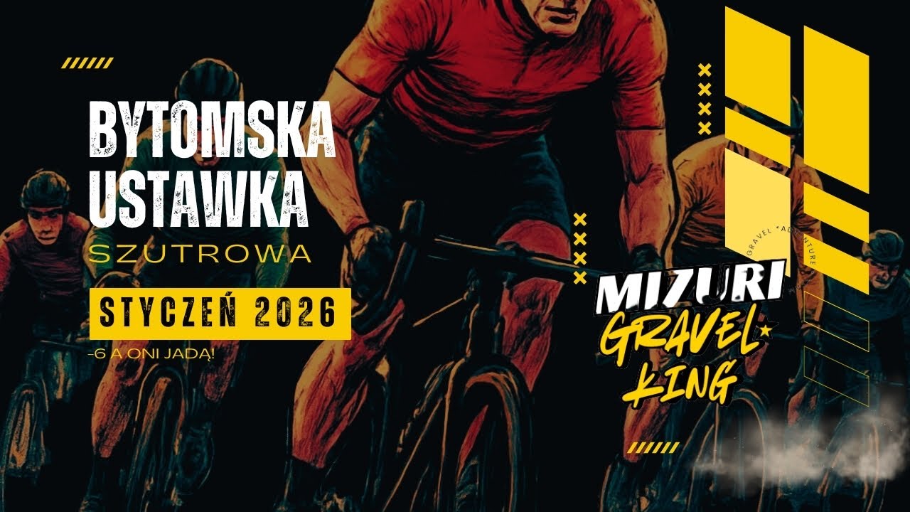 Bytomska Ustawka Szutrowa - Styczeń 2026 -6 a my jedziemy! #vlog #vlogrowerowy