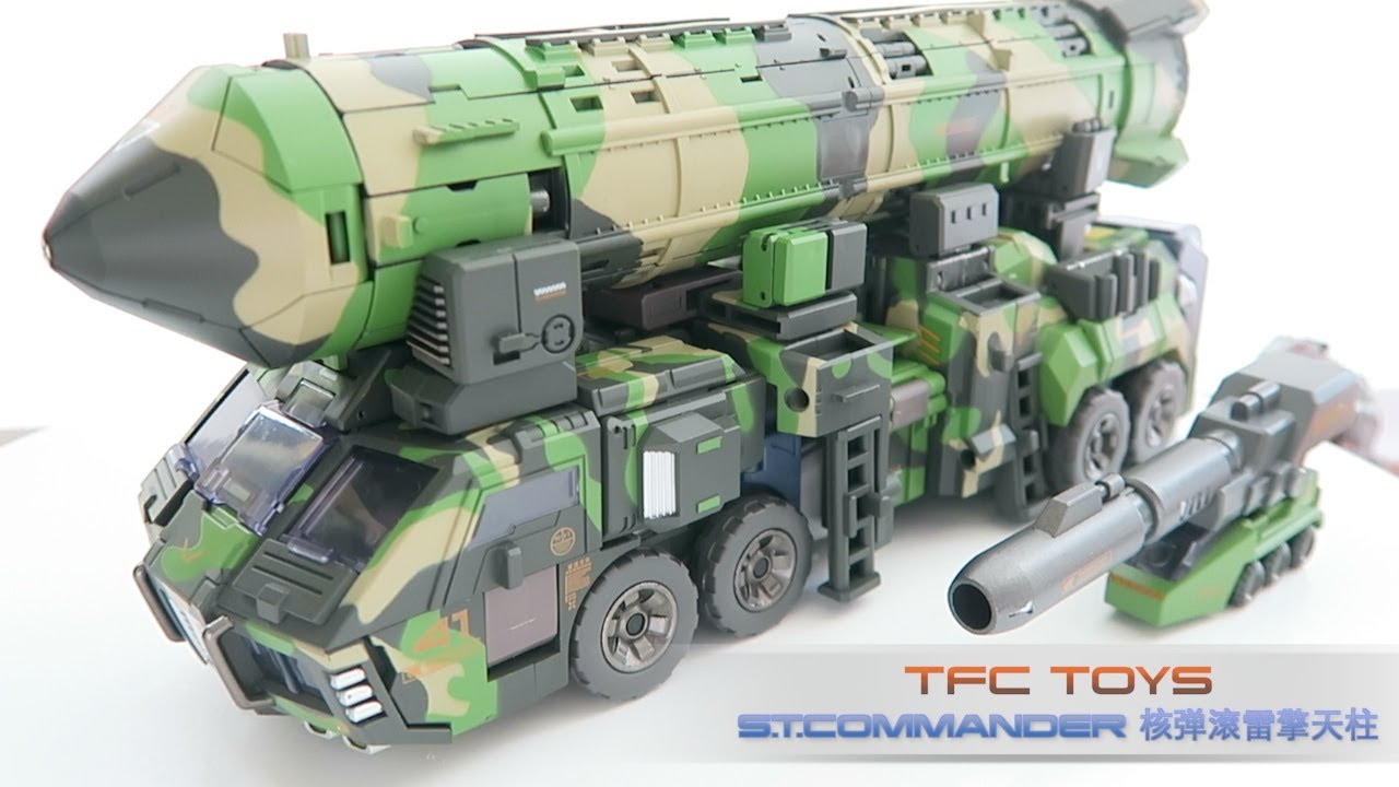 TFC TOYS S.T.COMMANDER Nuclear Blast How to Transform 核弹滚雷擎天柱 东风 TFC (纯变形展示)