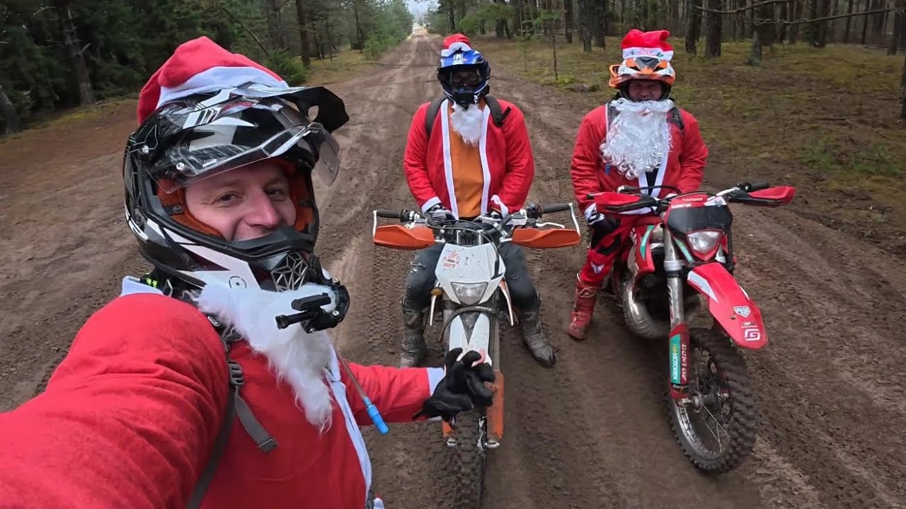 Kaledinis Enduro su Rudolfu ir jo Draugais 🎅🥳