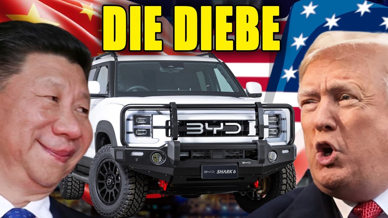 Pick-up-Duell: BYD SHARK aus China fordert den Ford Ranger heraus