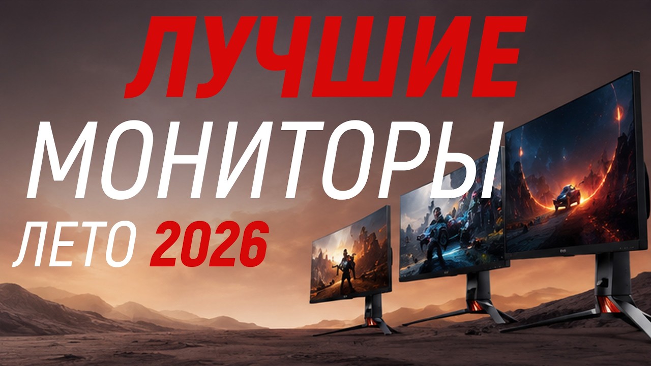 Лучшие мониторы по версии тестировщика мониторов, лето 2026