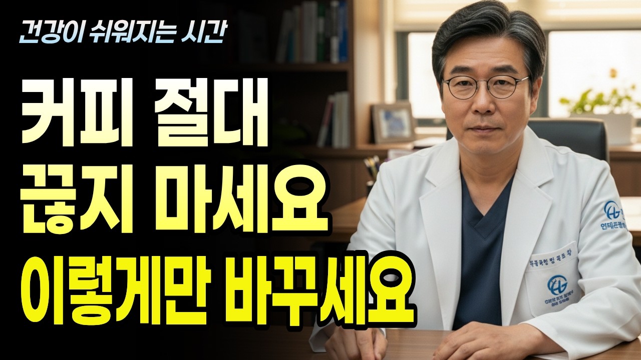 의사가 말하는 커피 끊을 필요 없는 진짜 이유 [건강이 쉬워지는 시간]