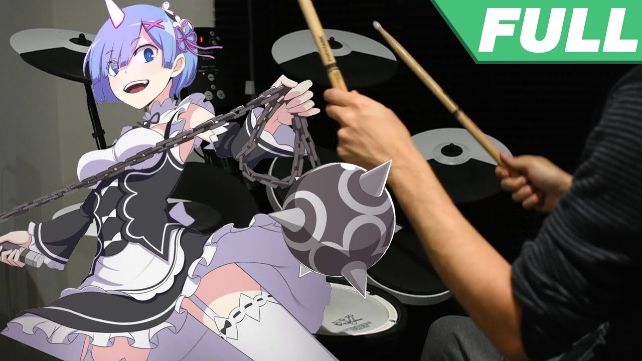 Re:Zero OP 2 Full -【Paradisus-Paradoxum】by MYTH & ROID - Drum Cover