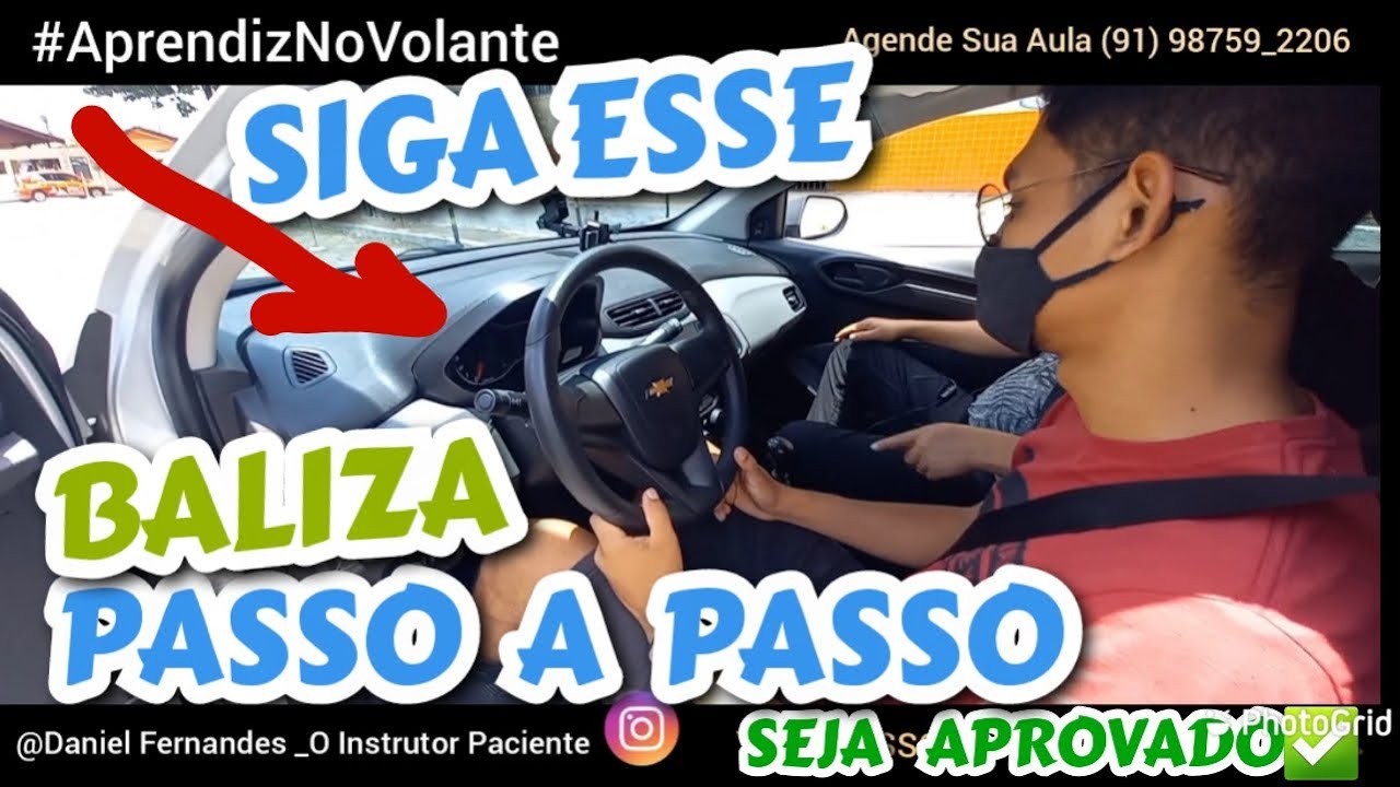 🔴 PASSO A PASSO BALIZA _ Exame Prático CARRO B/ ANANINDEUA BELÉM PARÁ 2022