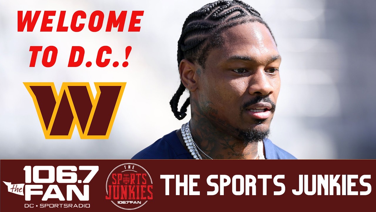 Stefon Diggs Is a Commander, and We're Celebrating! | The Sports Junkies