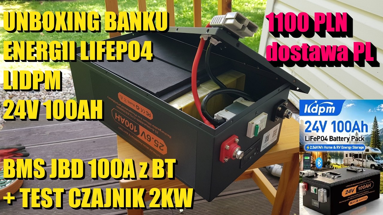 UNBOXING i TEST BANKU ENERGII 