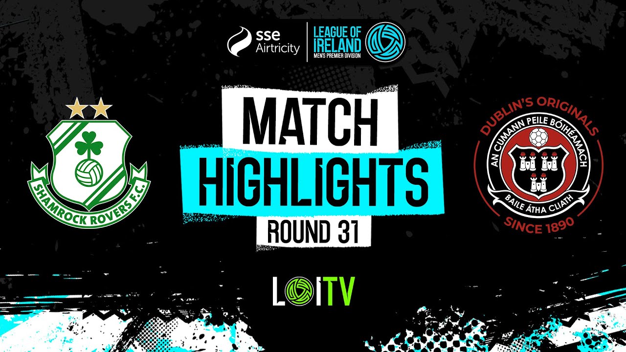 SSE Airtricity Men's Premier Division Round 31 | Shamrock Rovers 1-0 Bohemians | Highlights