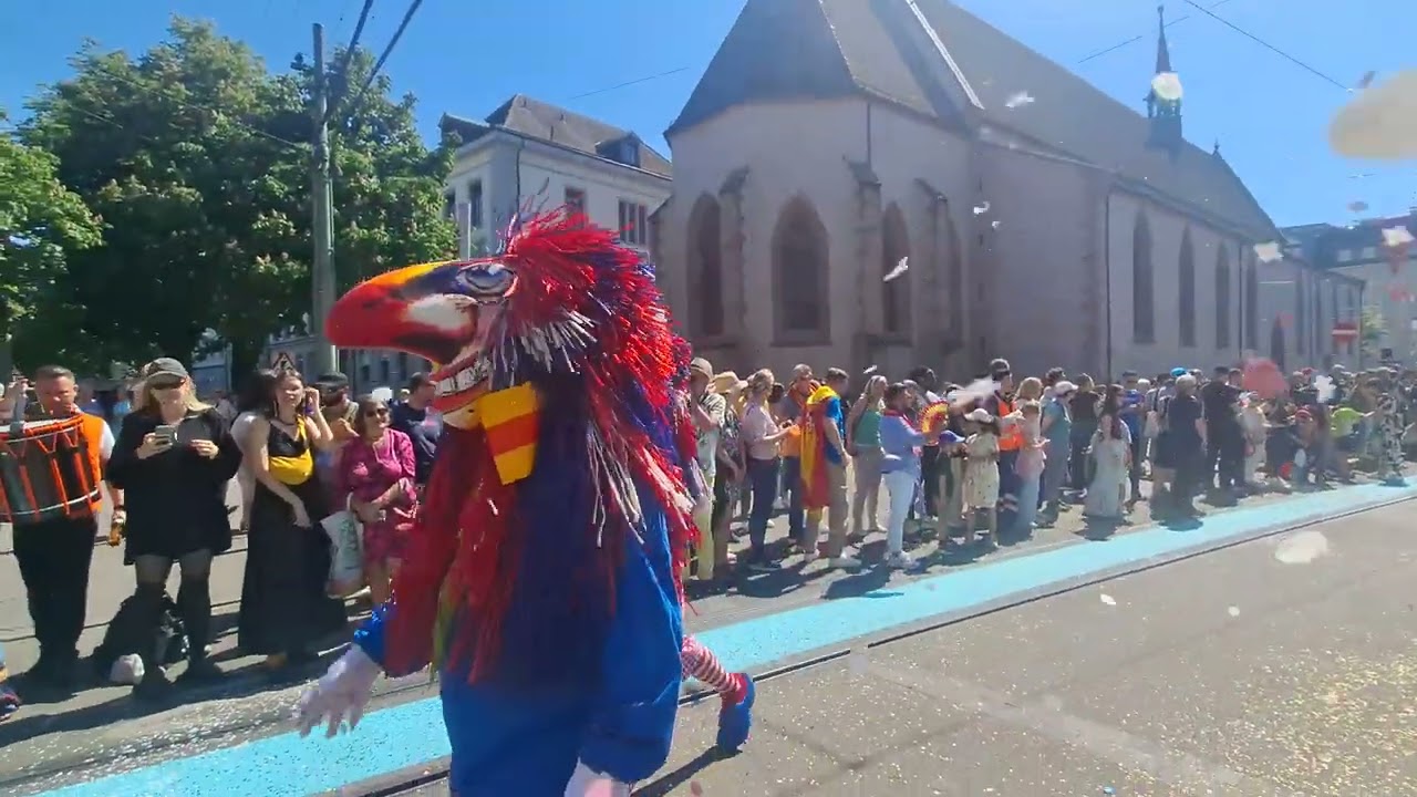 Eurovision Song Contest Parade Basel Switzerland on May 11, 2025 ESC / In Teilen