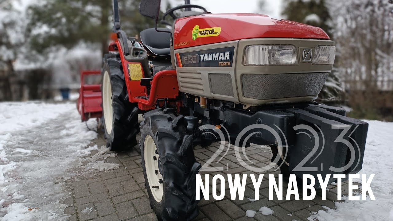 🔥🤩NOWY NABYTEK 2023🤩🔥YANMAR FORTE F-190 4WD ROLNIK 330 ✅