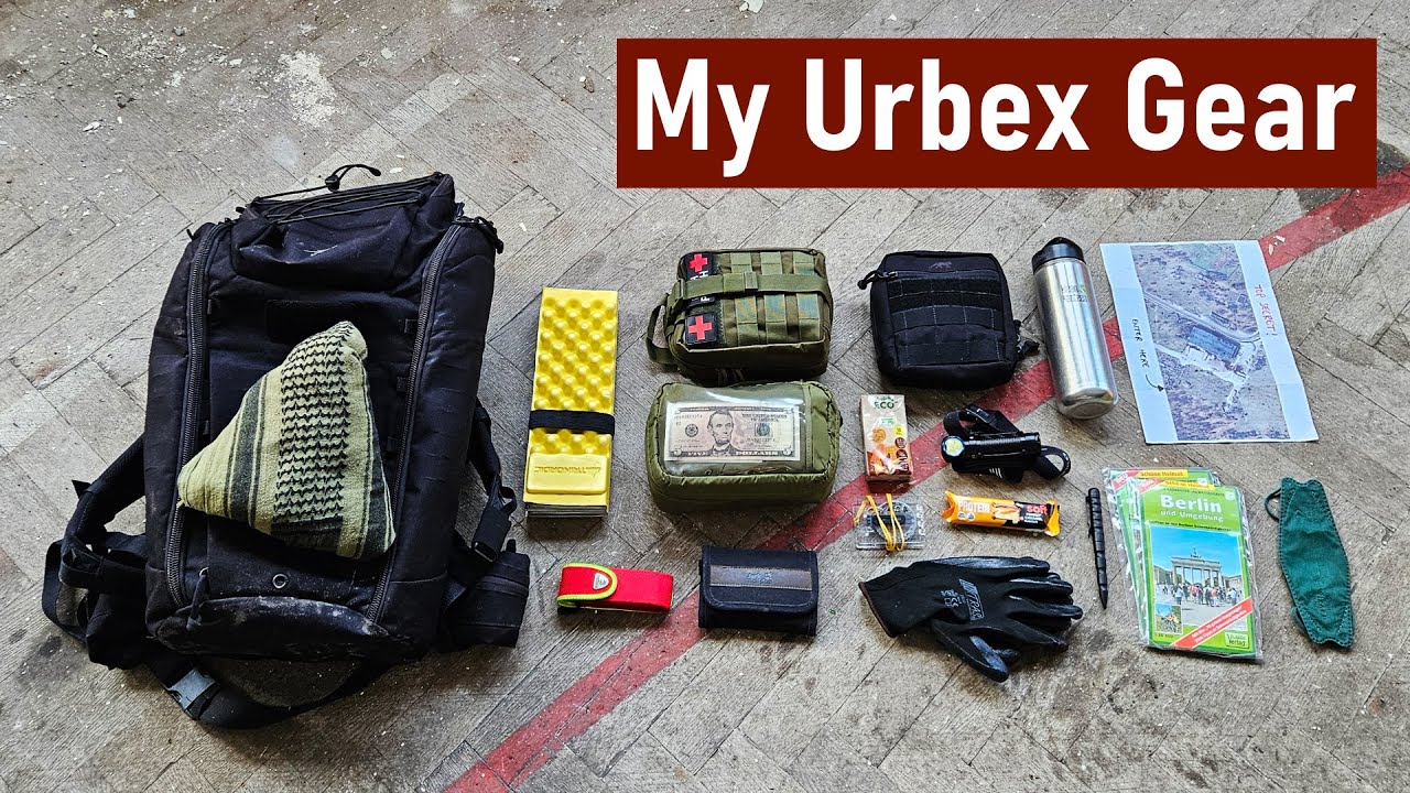 My Urban Exploration Gear | What I Actually Carry: Lost Places Essentials
