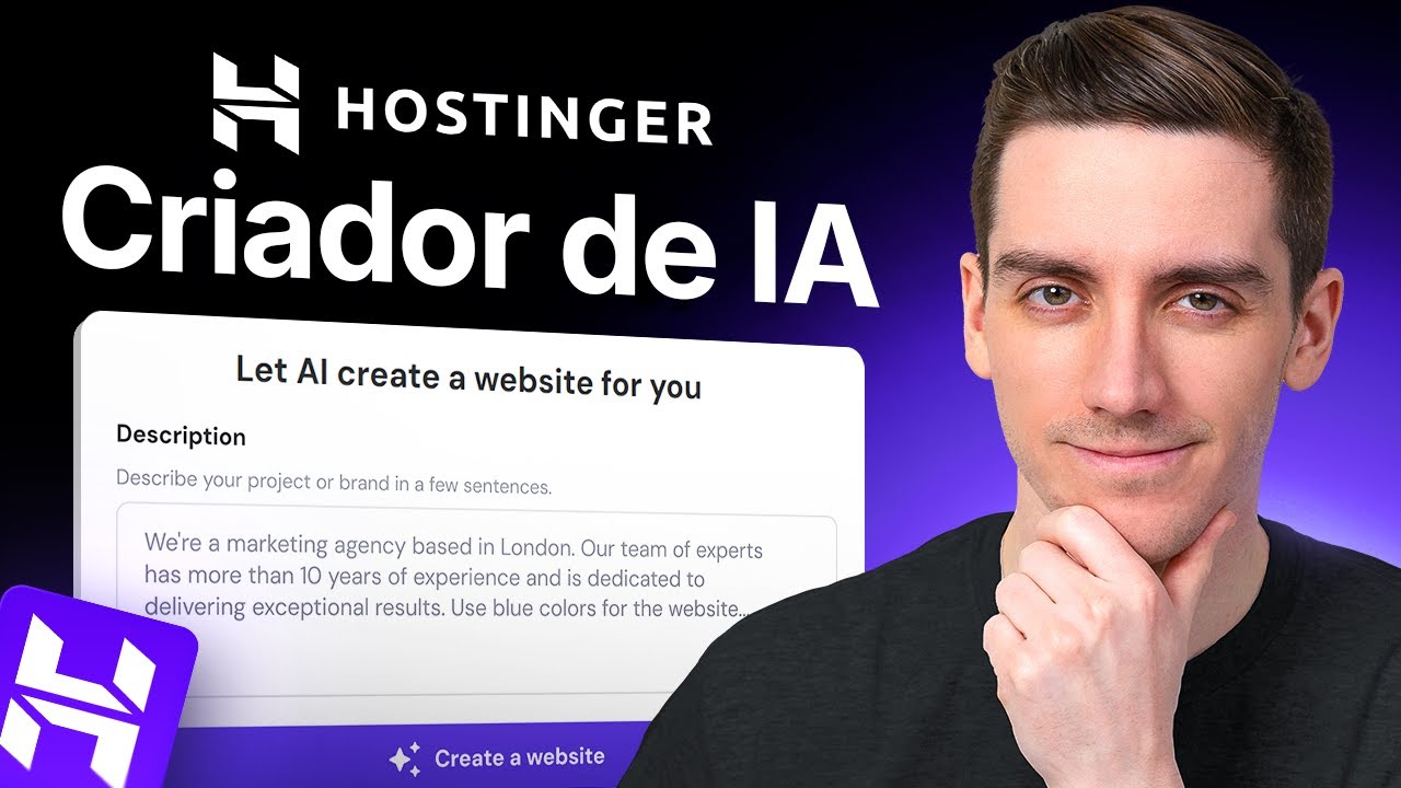 Tutorial do Criador de Sites com IA da Hostinger 2026 – Passo a Passo