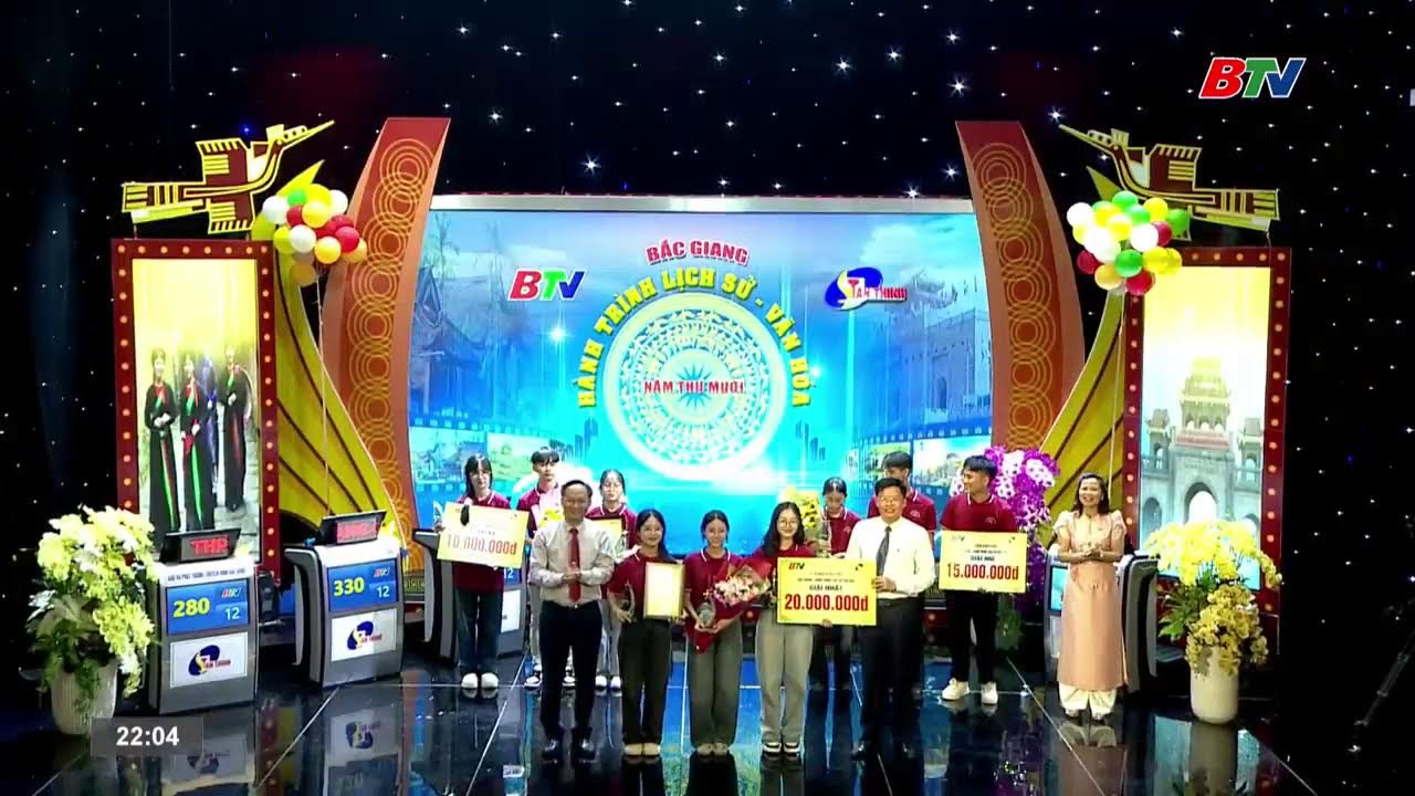 Chung kết Gameshow Bắc Giang - Hành trình Lịch sử, Văn hoá năm thứ 10