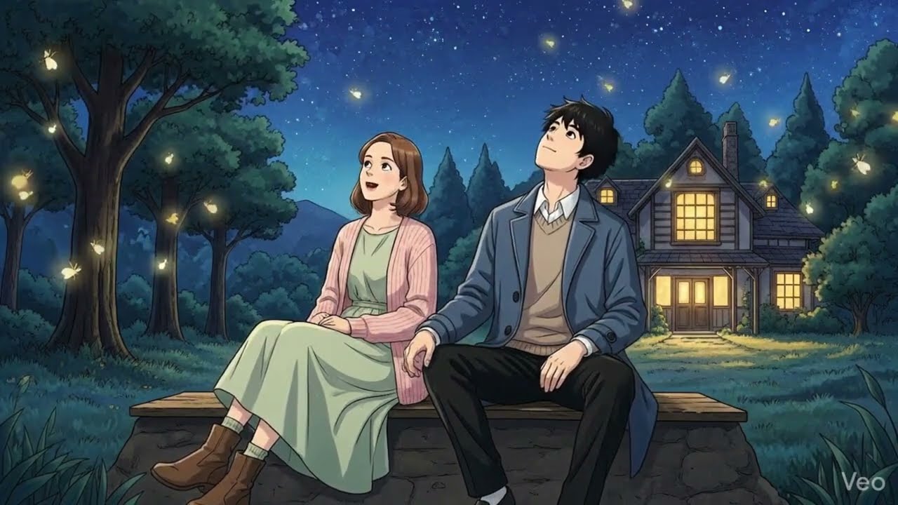 Waiting for You at the Village Bus Stop 🍂 Slow Living ASMR | Rustling Trees & Unspoken Feelings