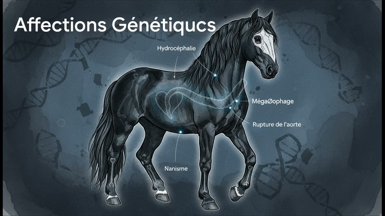 Le Frison. le cheval passion