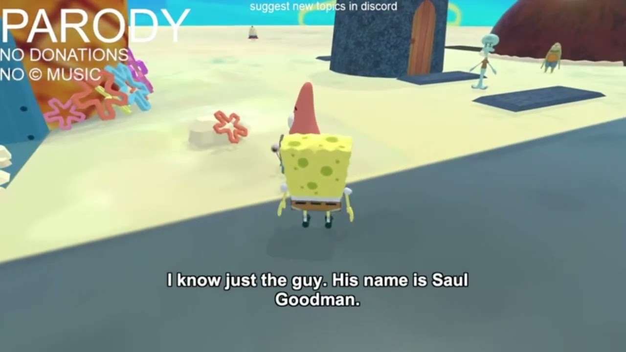 AI Sponge - Spunchbob needs a good lawyer