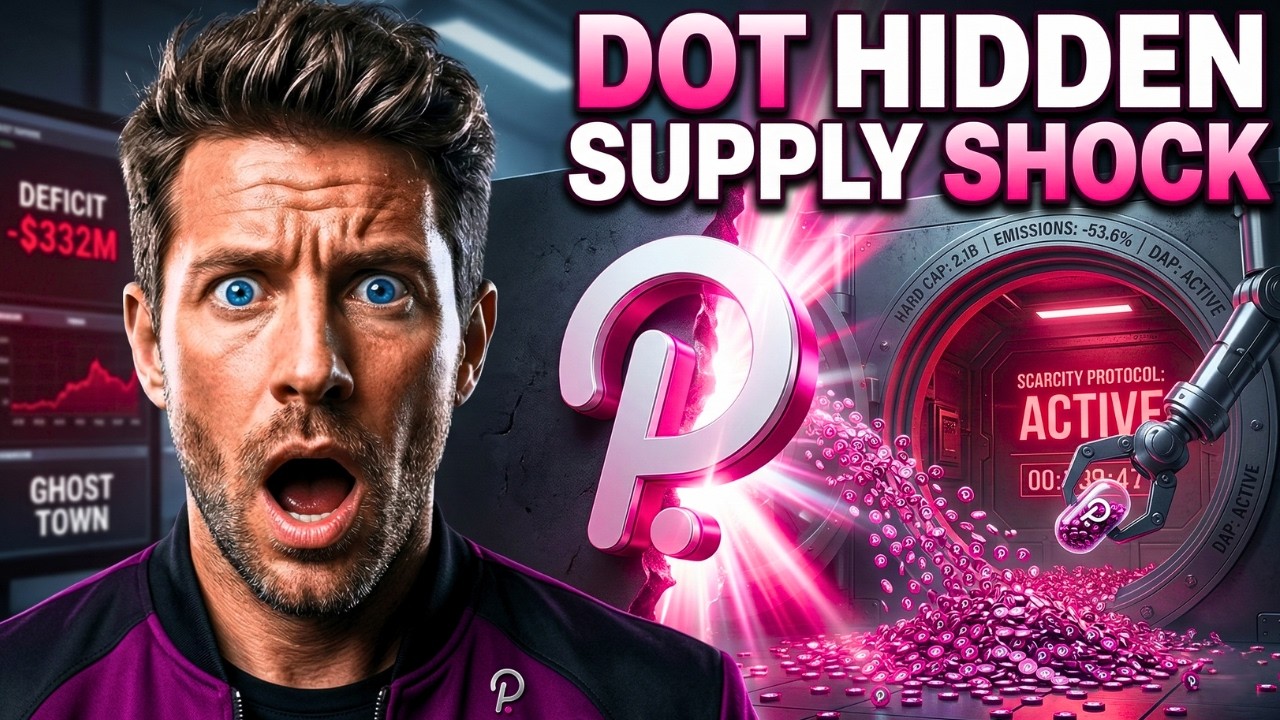 Polkadot: The Supply Shock Forcing a Massive DOT Move